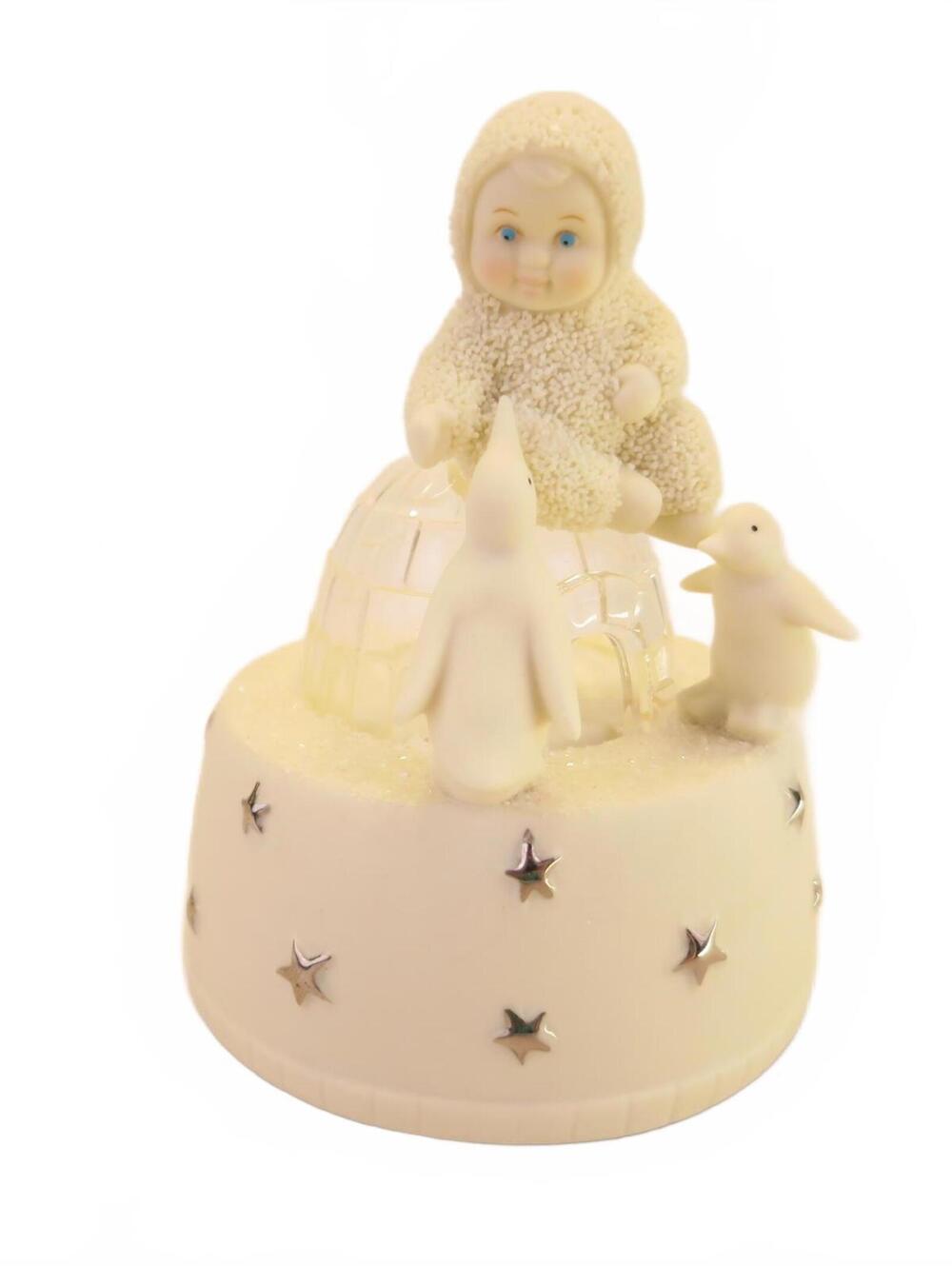 Department 56 Boxed Snowbabies ‘Winter Wonderland’ Music Box 300205-1